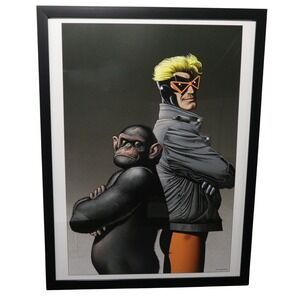 Animal Man Framed‎ 12x16 Comic Cover Art by Brian Bolland | DC Comics